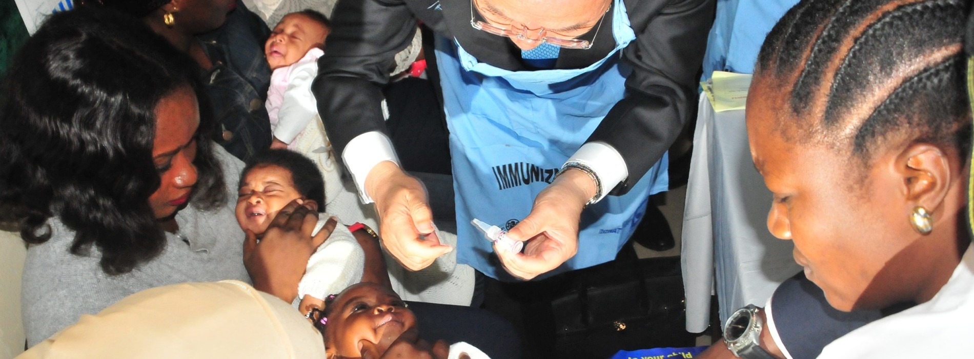 Ban Ki-moon commends Nigeria on polio