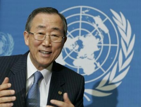 UN Secretary General Ban Ki-Moon