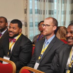 L-R: Workshop trainers: Dr Rahn Ravenell , Dr. William Harris, Dr. James Kinchsular and Chairman, Rainbow Specialist Medical Centre, Dr. David Isiavwe at the workshop