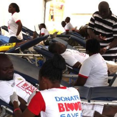Radio station, bank lead blood donation campaign in Ghana
