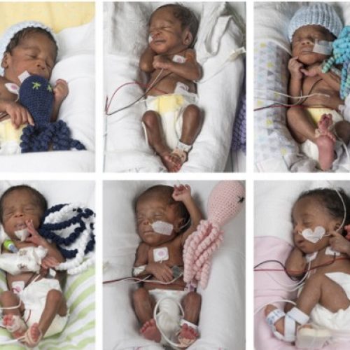 Nigerian woman delivers sextuplets in US