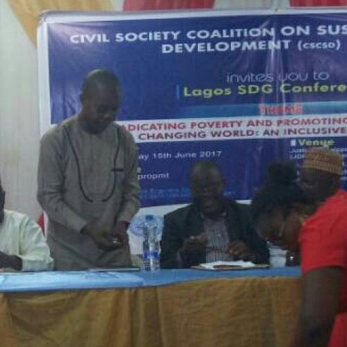 Group laments states’ nonchalance towards SDGs