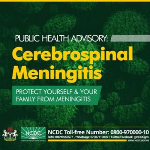 NCDC issues advisory on Cerebrospinal Meningitis