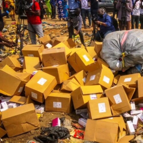 Nigeria destroys over 1 million expired COVID-19 vaccines in Abuja