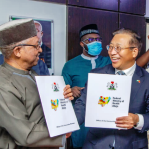 Nigeria, China signs letter of intent to improve health sector