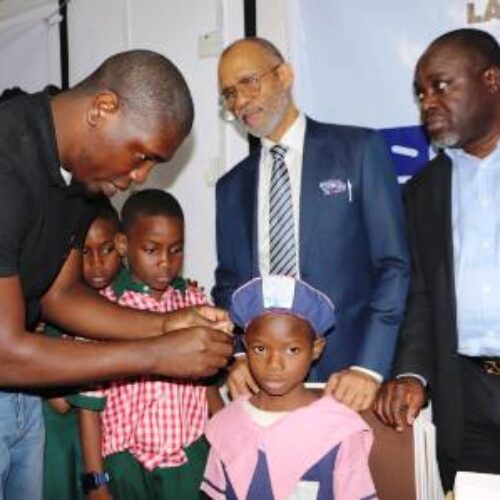 Lagos screens, offers primary ear care to over 1000 pupils