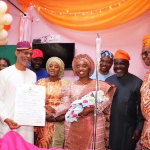 Lagos welcomes ‘Baby of The Year’