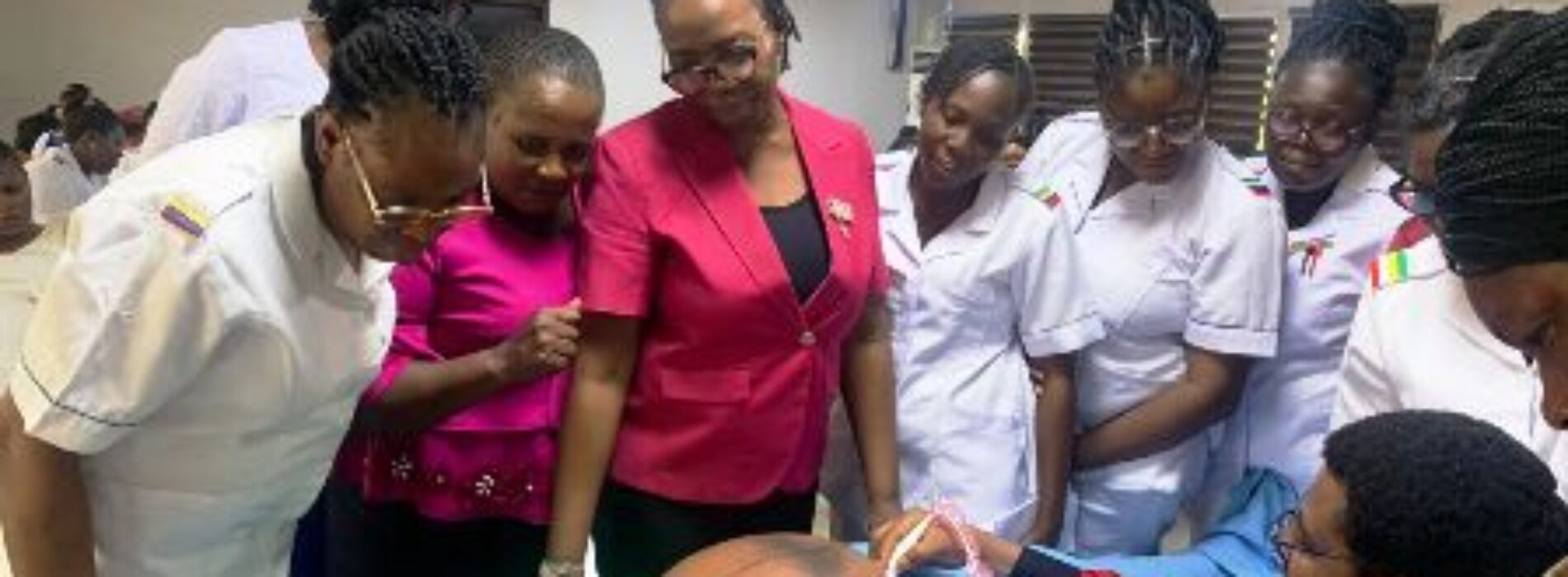 Wellbeing Foundation, GE, train Lagos midwives on V-Scan portable machine