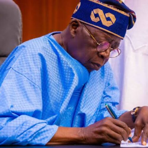 Tinubu signs Executive Order to revitalise health care