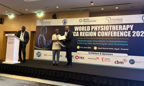Nigerian Physiotherapist Prof Useh Wins Prestigious World Physiotherapy Africa Region Award
